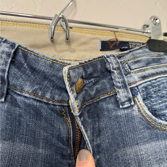 Vigoss Jeans Vingage Y2K Studio Boot Stretch Jager Lowrise Vintage Wash SZ 26 - Picture 6 of 15